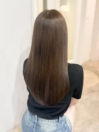 ロング 韓国アイドルヘア🤍 nanako🦋のヘアスタイル