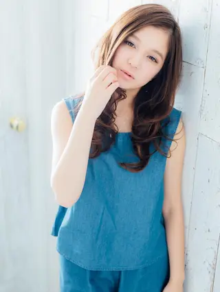 ロング motion所属・FUKUNAGA YUのヘアスタイル