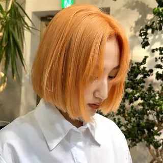 カラー RINA .のヘアスタイル