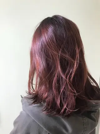 セミロング GO TODAY SHAIRE SALON所属・miu （ミユ）のヘアスタイル