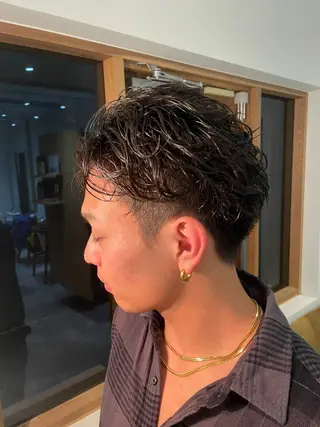 メンズ ボブ/艶カラー 鎌倉/MIHO🌼のヘアスタイル