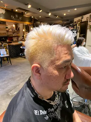 ショート メンズ familiar BOND所属・佐々木陸斗 ショート&メンズのヘアスタイル