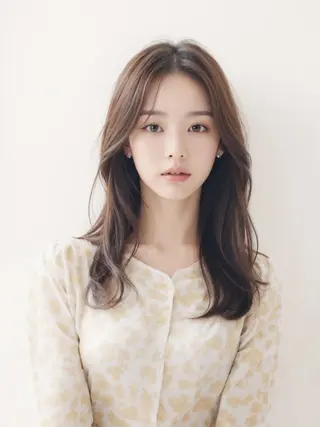 ロング 公式 Ease by amble luxeのヘアスタイル