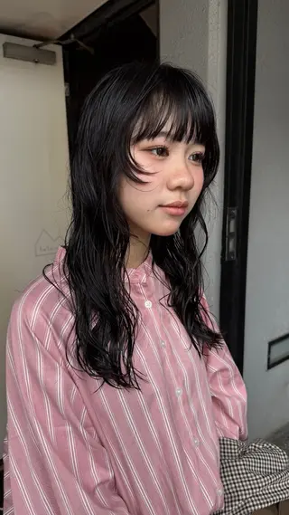 ミディアム パーマ 原宿/パーマ 🧺ユウマのヘアスタイル