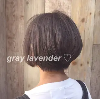 ショート カラー 池袋/透明感カラー 🎀Yuri🎀のヘアスタイル