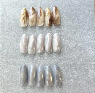 ネイル Ray. /綺麗目ニュアンスのネイルデザイン