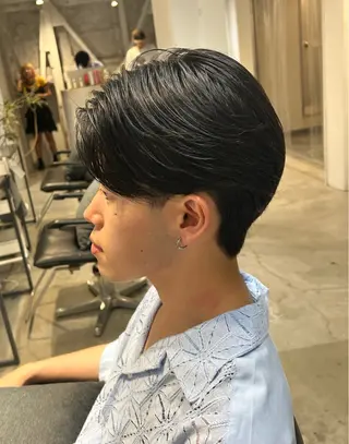 パーマ メンズ 💈癖毛の救世主 曲がる縮毛矯正💈のヘアスタイル