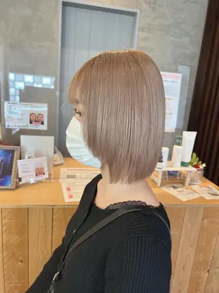 ミディアム カラー 具志 正太のヘアスタイル