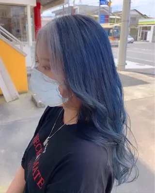 ロング カラー 白髪女性専門店竹内 涼乃のヘアスタイル