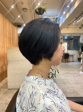 ショート カラー ダメージレス美容師 🌱水島侑理のヘアスタイル