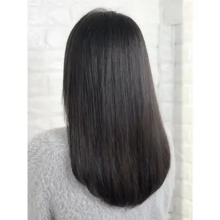 ミディアム カラー KIZU 髪質改善 オカルト怪談のヘアスタイル