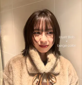 カラー 韓国風ヘア/パーマ ♡あゆのヘアスタイル