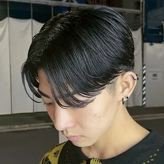 ヘアアレンジ メンズ フェザー🐺韓国 スタイル🇰🇷友輔のヘアスタイル