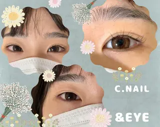 マツエク・マツパ C.Nail&EYE chiharuのマツエク・マツパデザイン