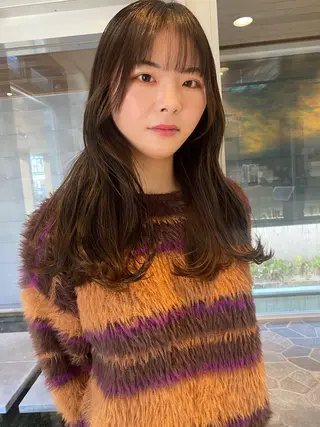 ロング カラー nambu-GARDEN所属・上田 昂雅のヘアスタイル