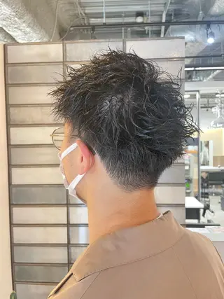 パーマ メンズ 福永速人 /メンズパーマのヘアスタイル