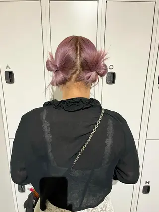 ロング カラー ショート/パーマ/ カラー/FUKOのヘアスタイル