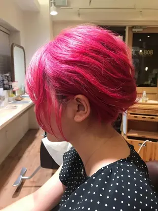 ミディアム カラー 木村 昇のヘアスタイル