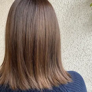 ミディアム 猪股 華乃のヘアスタイル