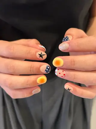 ネイル Luo 柚花のネイルデザイン