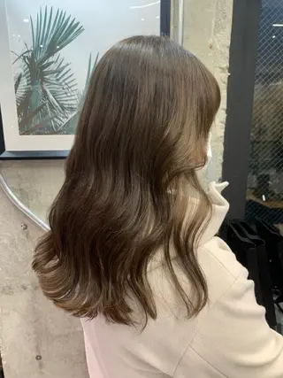 ロング 🌺KANA🇺🇸 海外トレンドヘアのヘアスタイル