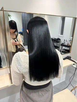 ロング カラー Ao所属・石原 光のヘアスタイル