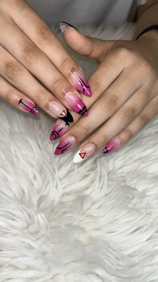 ネイル nailist 羽藍のネイルデザイン