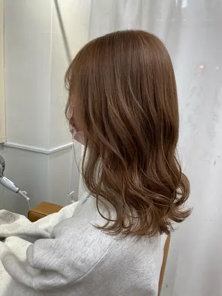 ミディアム カラー 💫大宮美容師💫 azusaのヘアスタイル