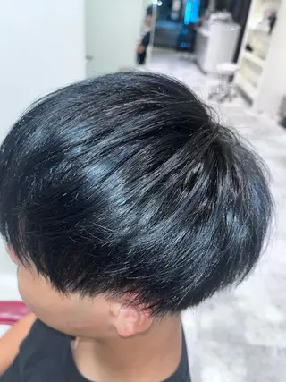 カラー メンズ 12月空きあり 上野颯太のヘアスタイル