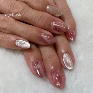 ネイル WASHLY所属・sakura 辻堂ニュアンスネイルのネイルデザイン