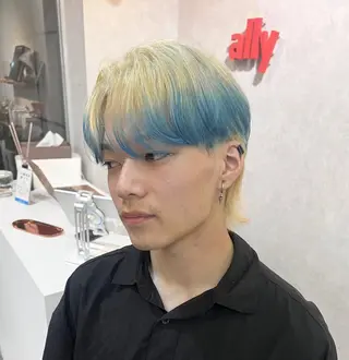 カラー メンズ ally hairsalon所属・Emi .のヘアスタイル