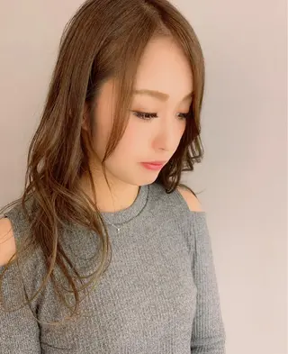 ロング カラー box mico. mutsumiのヘアスタイル