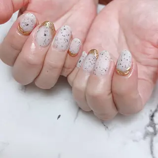 ミディアム ネイル 石原 夕華のネイルデザイン