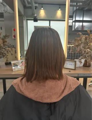 セミロング カラー 柔らかカラー🫧/ 艶髪✨/ririkaのヘアスタイル