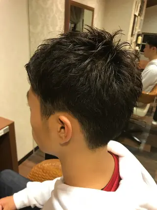 メンズ ひろせ かなのヘアスタイル