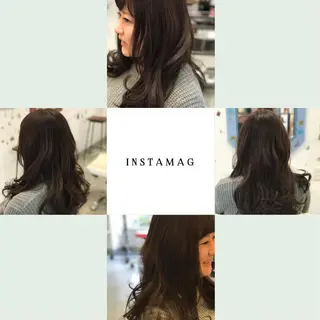 ロング カラー 山内 聡史のヘアスタイル