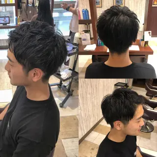 ショート メンズ ツイスパ/メンズ特化 🦋𝑺𝑶𝑵𝑬の眉毛・アイブロウイメージ