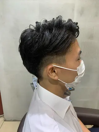 メンズ 福田 秀好のヘアスタイル