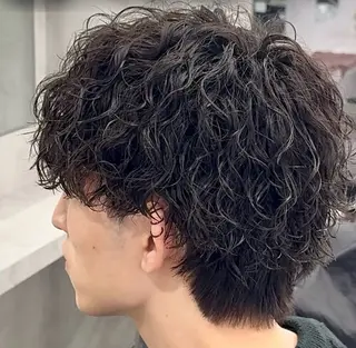 パーマ 小達 陽菜のヘアスタイル