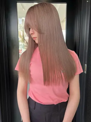 ロング カラー ダブルカラー🩰 CHIHIRO👒のヘアスタイル