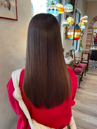 ロング FAVOR 警固店所属・まつお ゆいのヘアスタイル