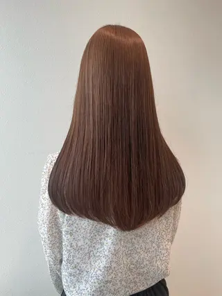 ロング カラー 野田 カレンのヘアスタイル