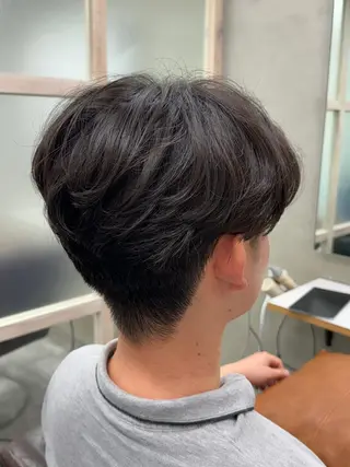 メンズ 新宿 /髪質改善/ 縮毛矯正/ヒュウガのヘアスタイル