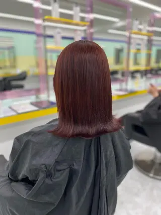 ミディアム カラー パーマ ヘアアレンジ メンズ キッズ ネイル マツエク・マツパ アイブロウ Lumo所属・💖横浜ブリーチなし 💖MIHOのヘアスタイル