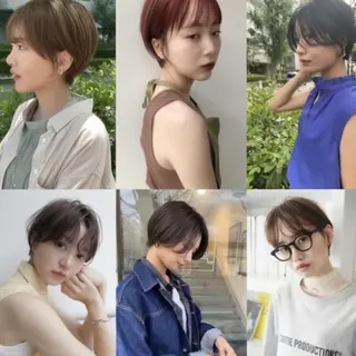 ショート 玉元 真由美のヘアスタイル
