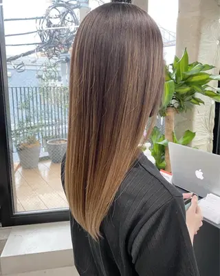 ロング ♡HARUKA/縮毛 /髪質改善/BOBのヘアスタイル