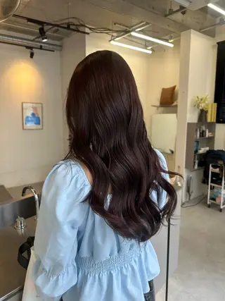 ロング カラー 東京 千駄ヶ谷🫧 hiyori🫧のヘアスタイル