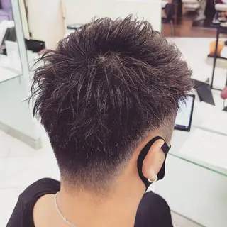 ショート ヘアアレンジ メンズ 🐺一ノ瀬 凌 / デザインウルフ🐺のヘアスタイル