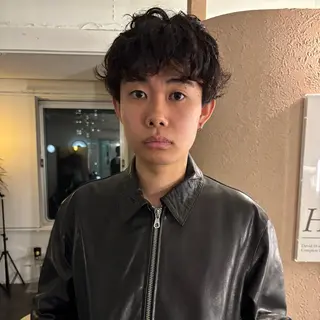 ショート メンズ パーマ/ボブ 似合わせヘア/ショウのヘアスタイル