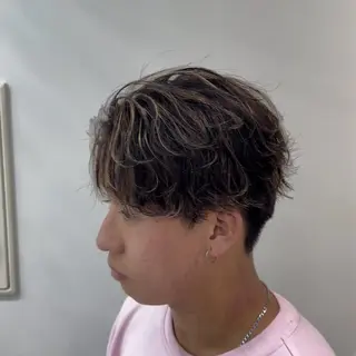 カラー メンズ 当日予約⭕️ fifth渋谷太田のヘアスタイル